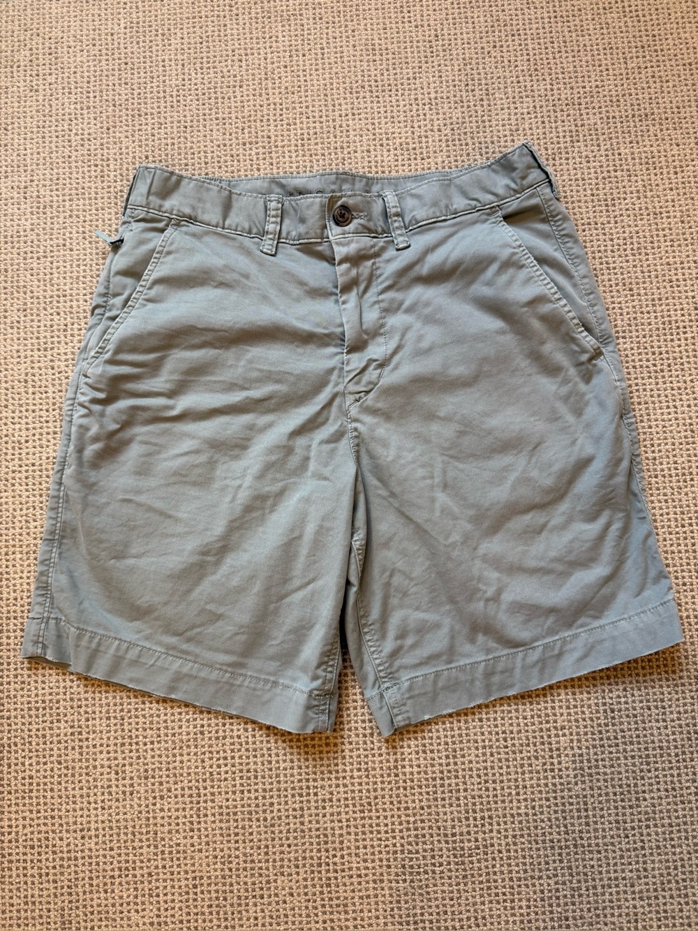 American Eagle Men's Light Blue 9” Flex weekend khaki shorts